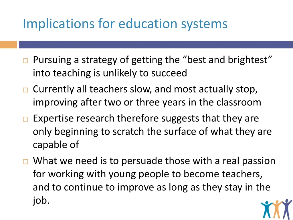 implications for education systems