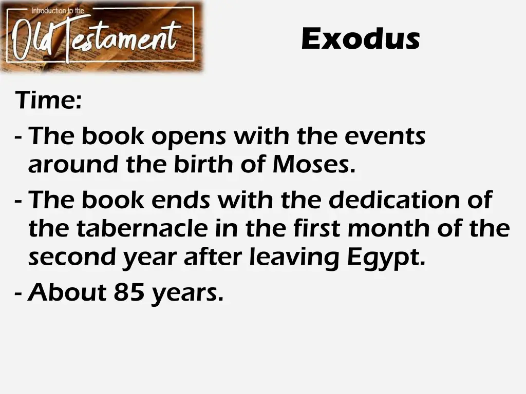 exodus 1