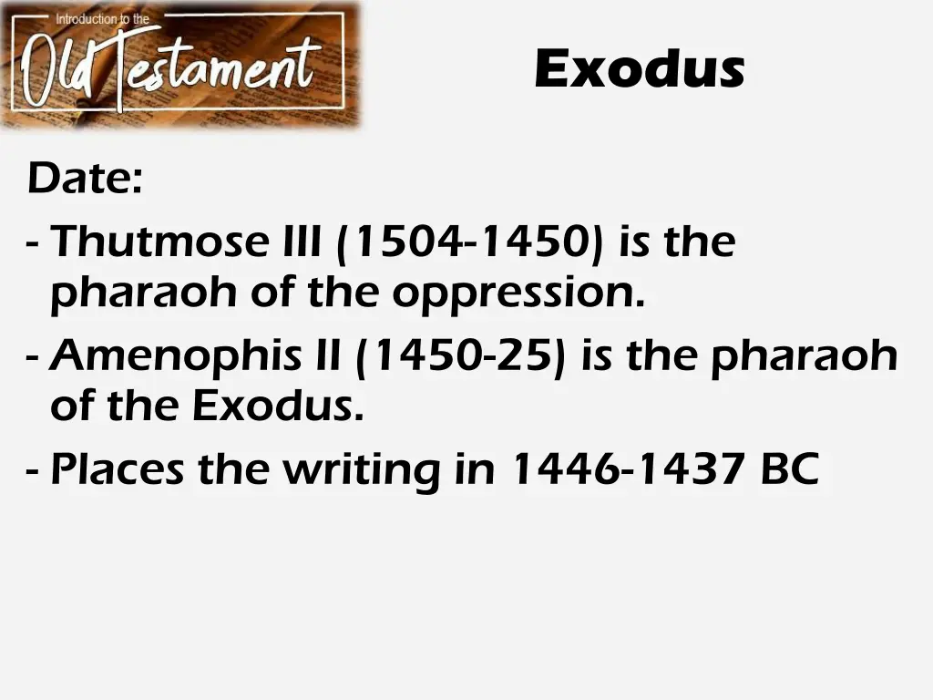 exodus 2