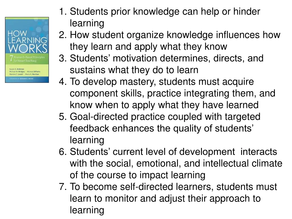 1 students prior knowledge can help or hinder