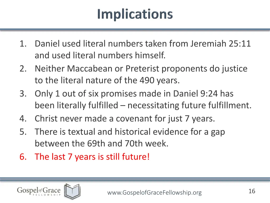 1 daniel used literal numbers taken from jeremiah