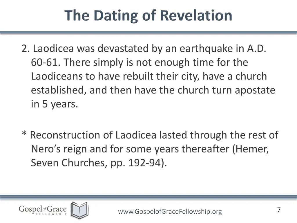 2 laodicea was devastated by an earthquake