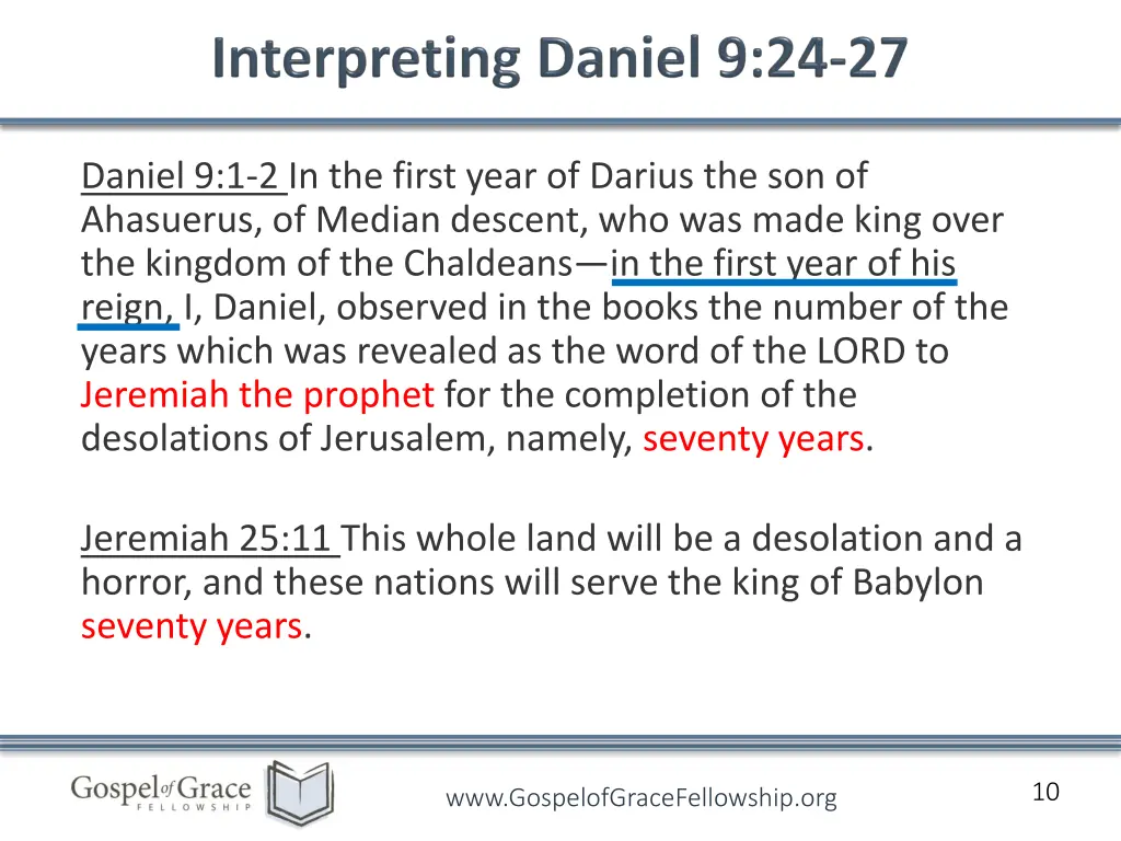 daniel 9 1 2 in the first year of darius