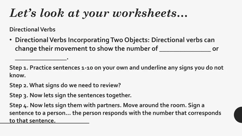 let s look at your worksheets 1