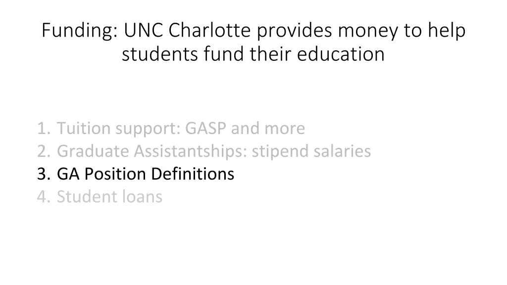 funding unc charlotte provides money to help 2