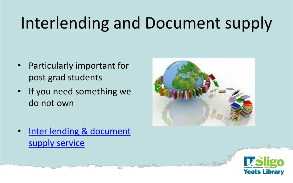 interlending and document supply