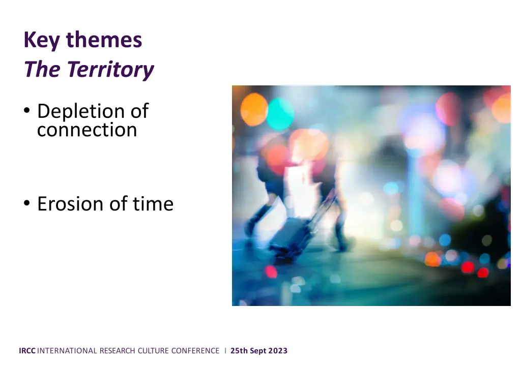 key themes the territory