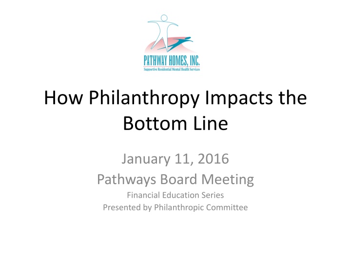 how philanthropy impacts the bottom line