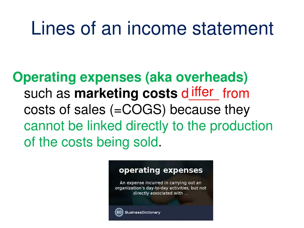 lines of an income statement 3