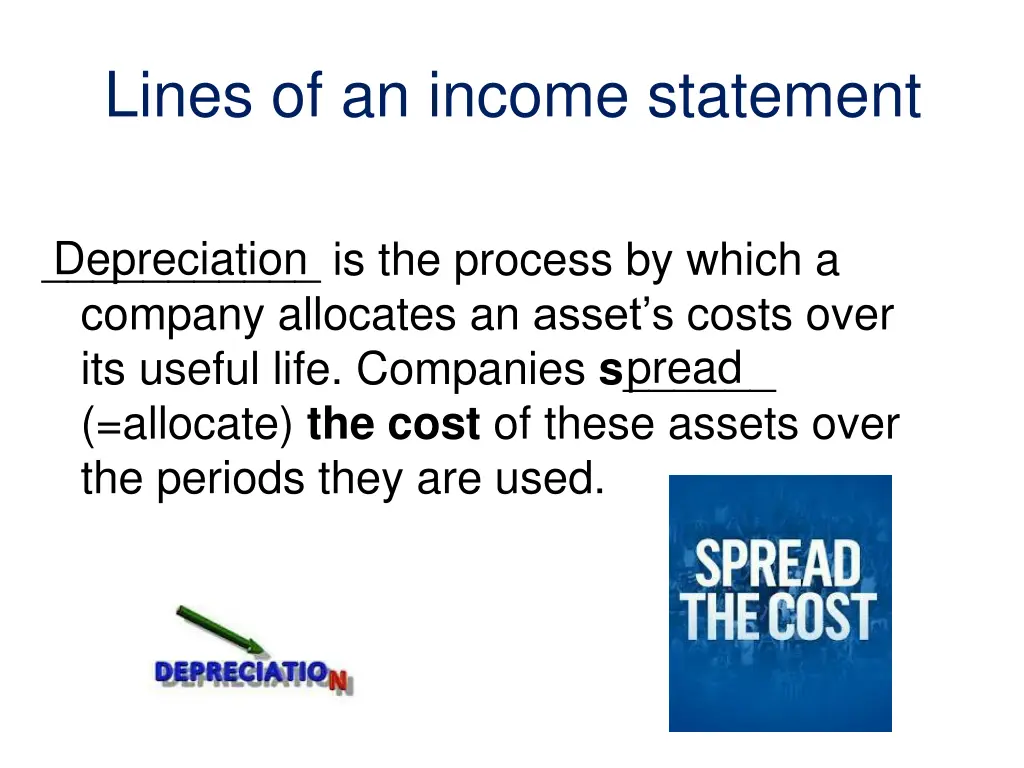 lines of an income statement 4