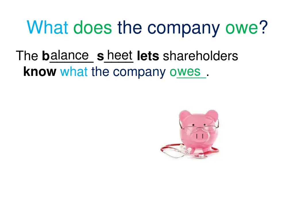 what does the company owe