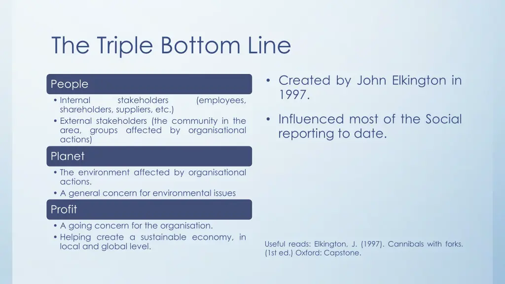 the triple bottom line 1