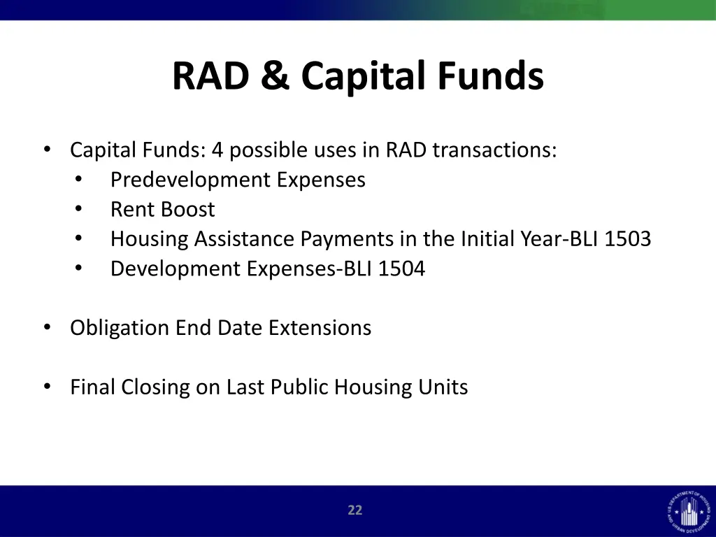 rad capital funds