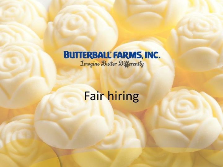 fair hiring