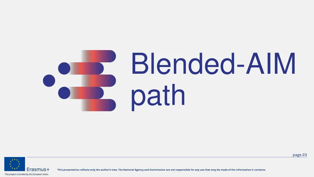 blended aim path