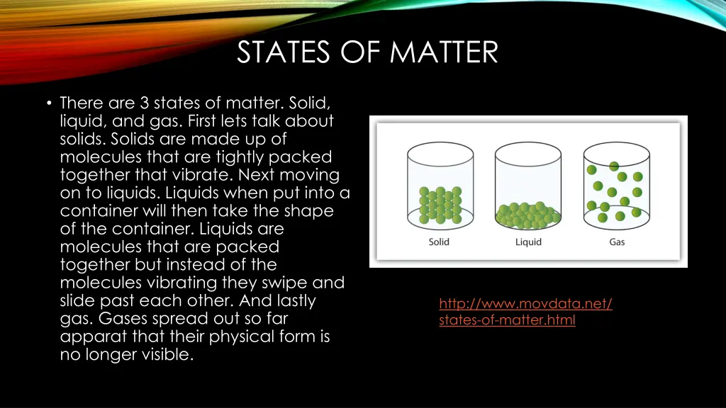 states of matter