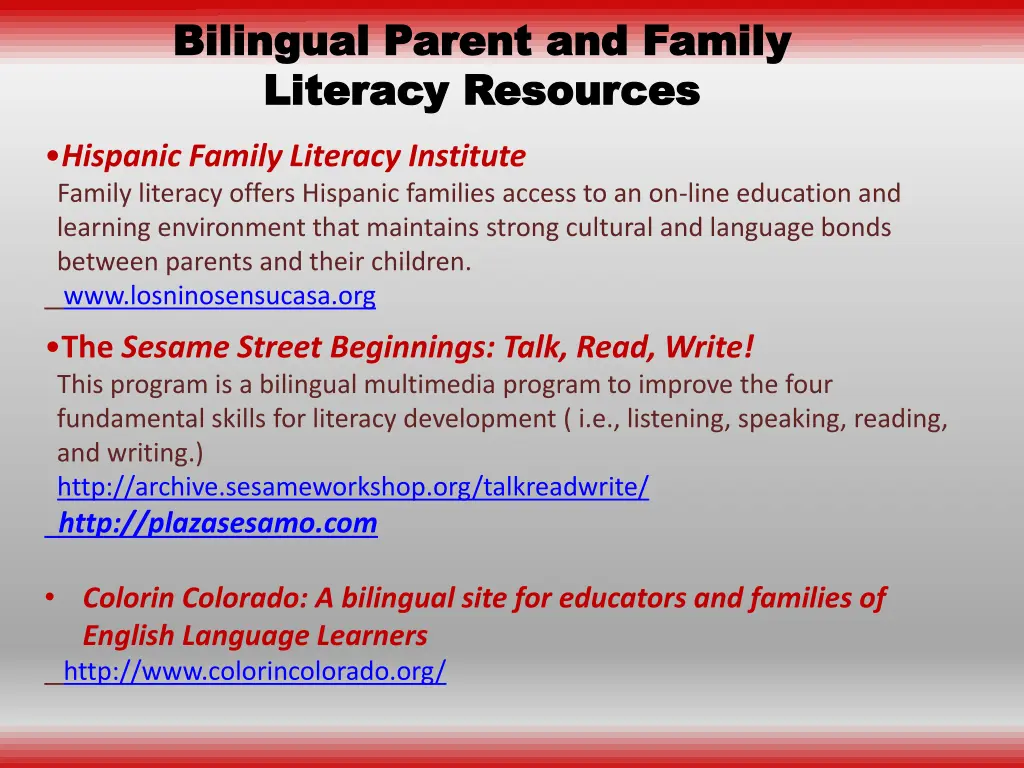 bilingual parent and family bilingual parent