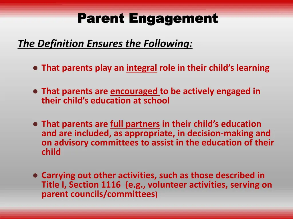 parent engagement parent engagement