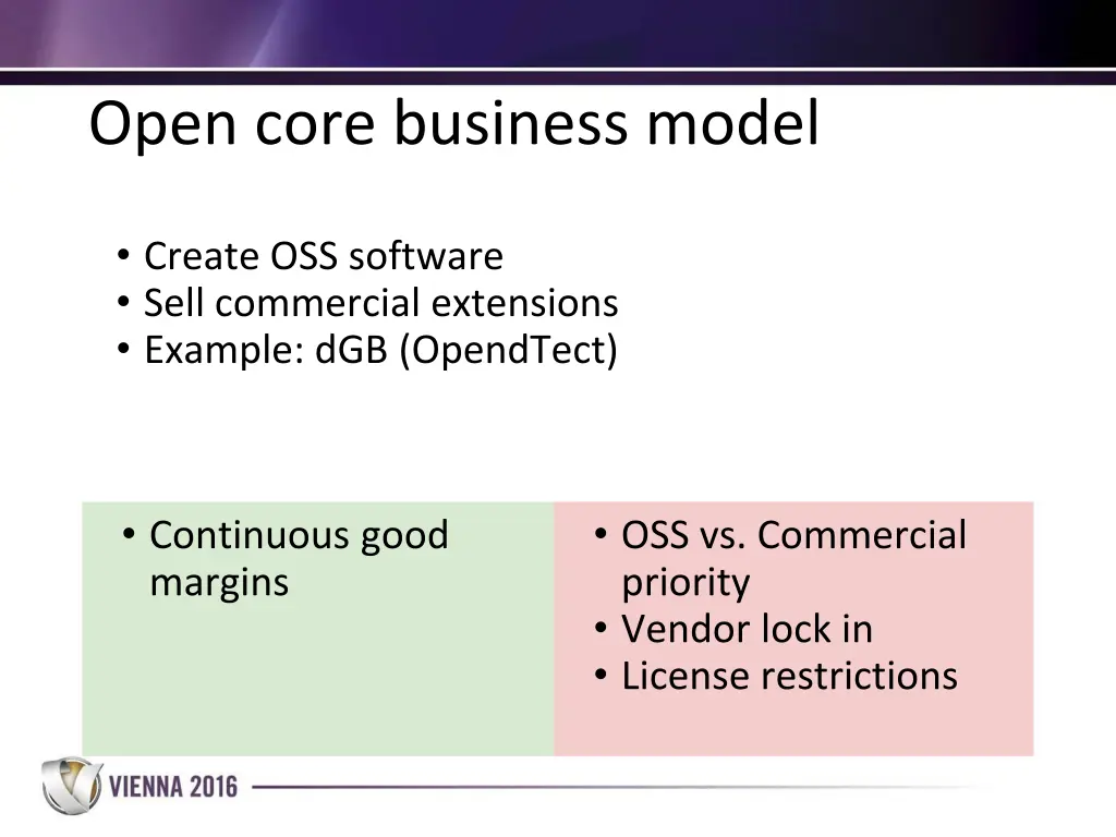 open core business model