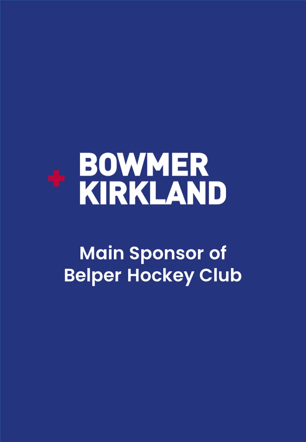 main sponsor of belper hockey club
