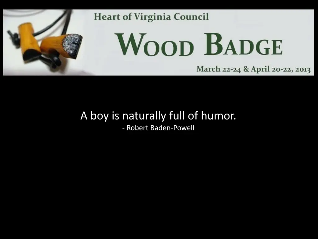 a boy is naturally full of humor robert baden