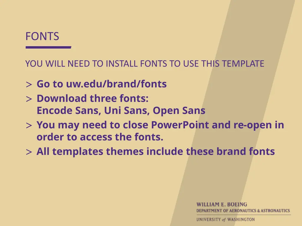 fonts