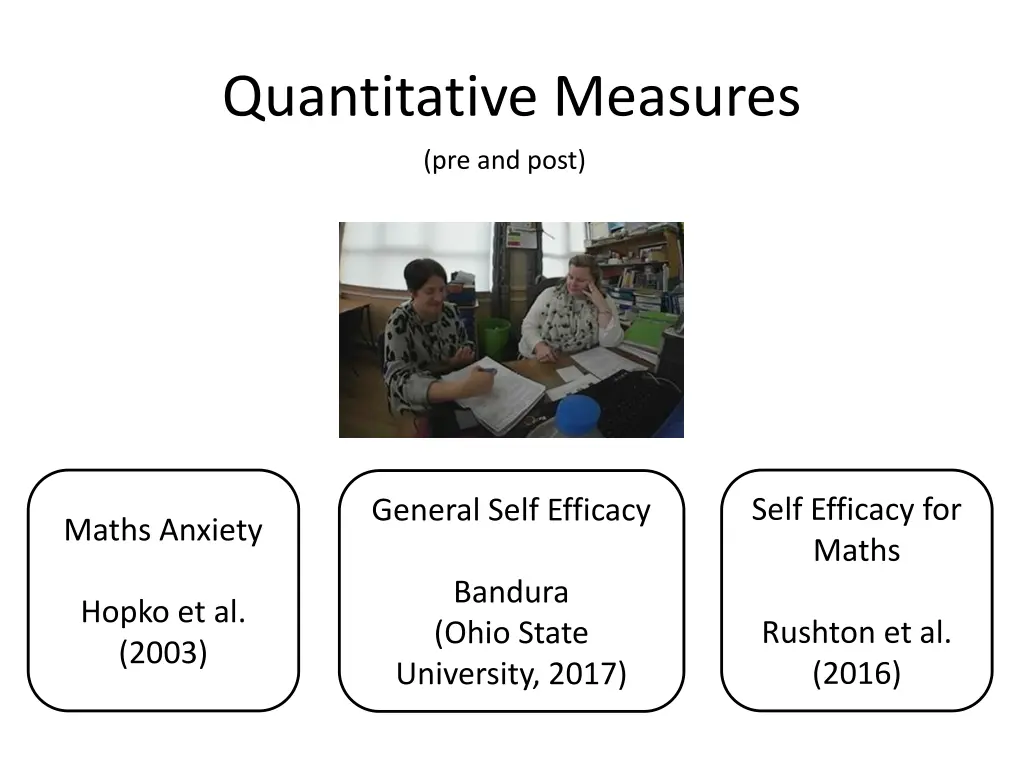 quantitative measures