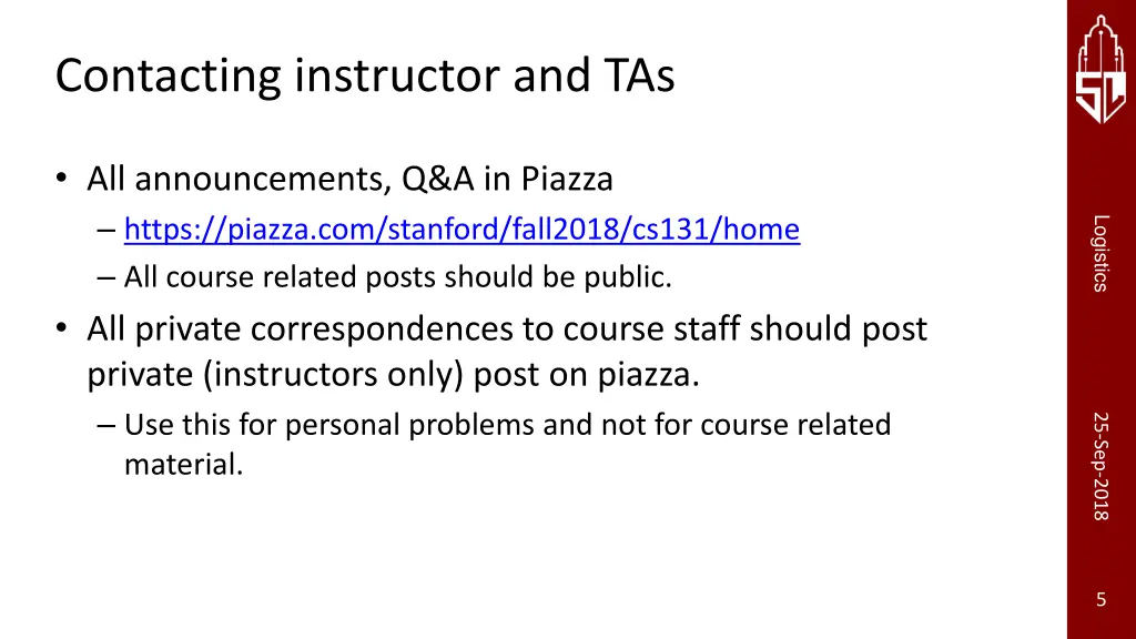 contacting instructor and tas 1