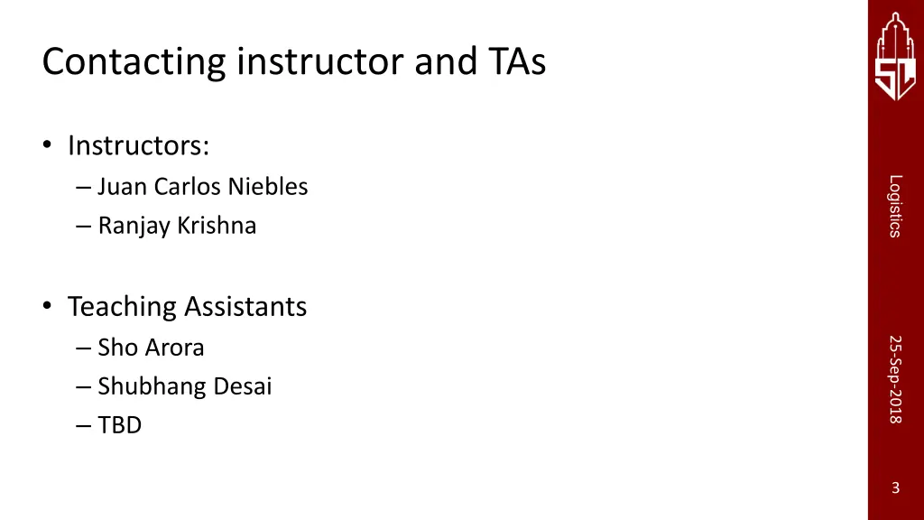 contacting instructor and tas