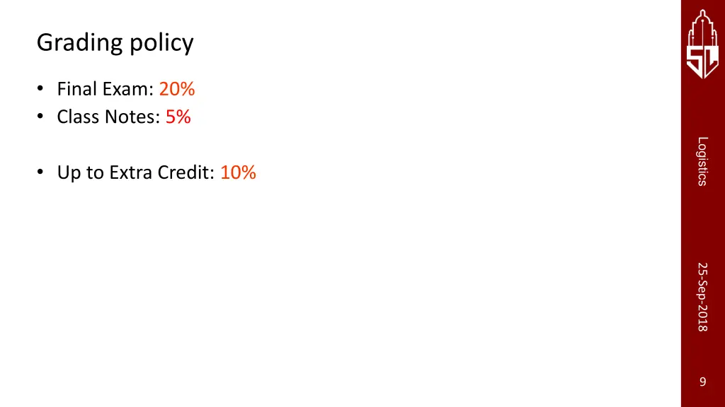 grading policy