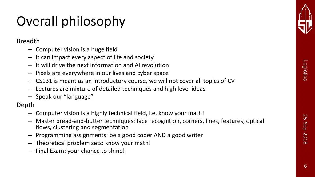 overall philosophy