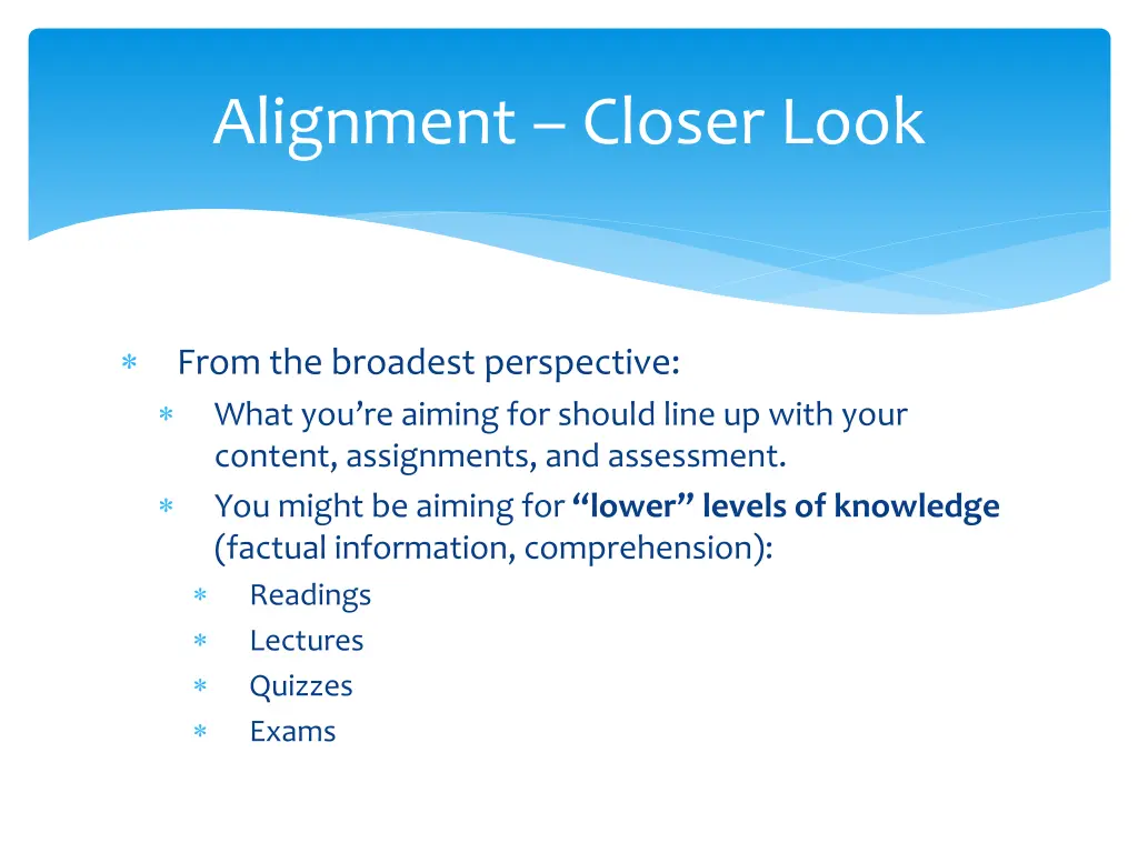 alignment closer look 2