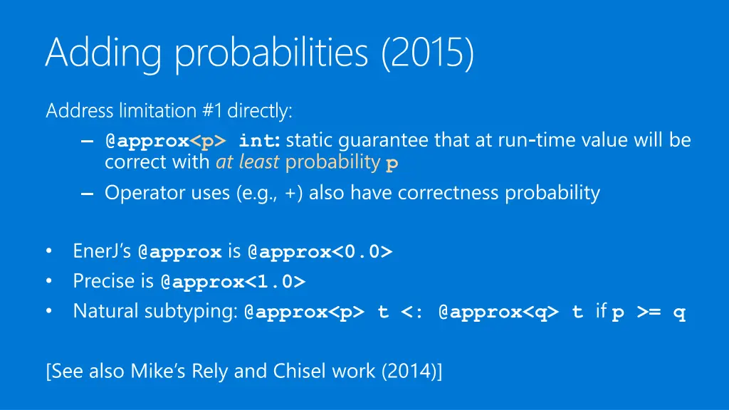 adding probabilities 2015