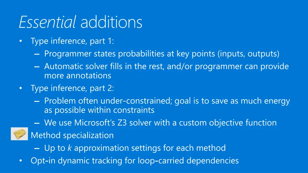 essential additions type inference part 1