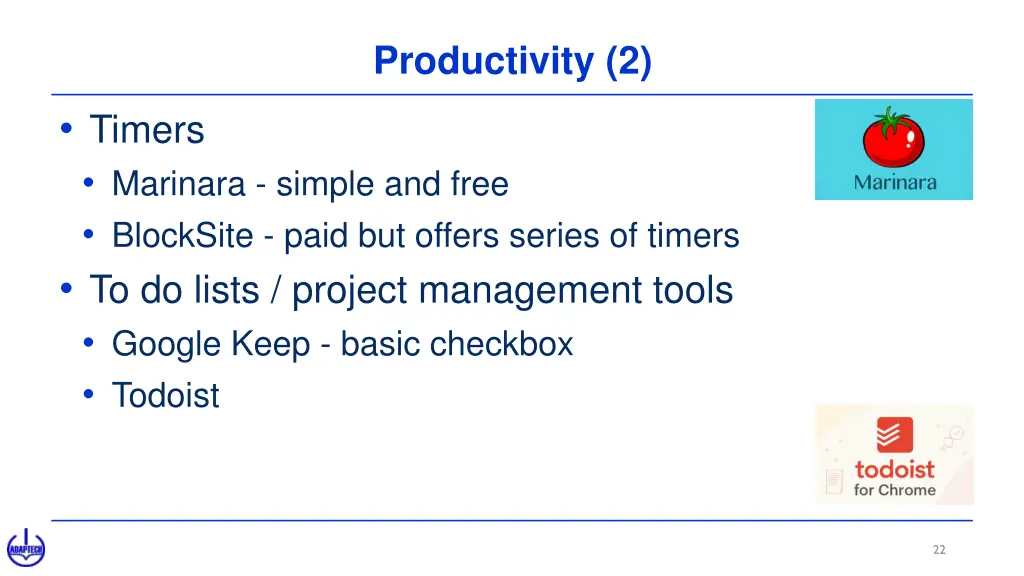 productivity 2