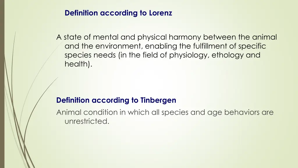 definition according to lorenz