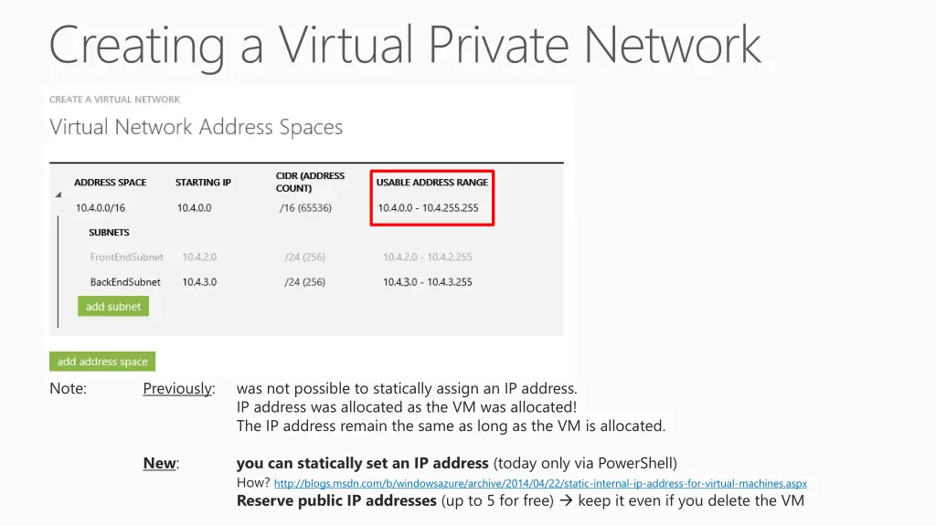 creating a virtual private network 1