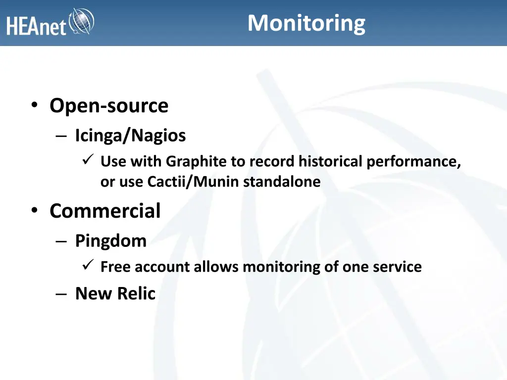 monitoring