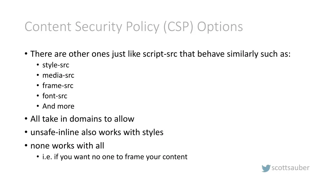 content security policy csp options 2