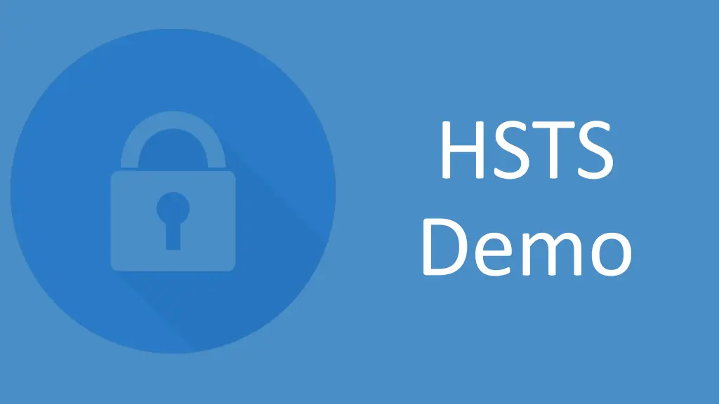 hsts demo