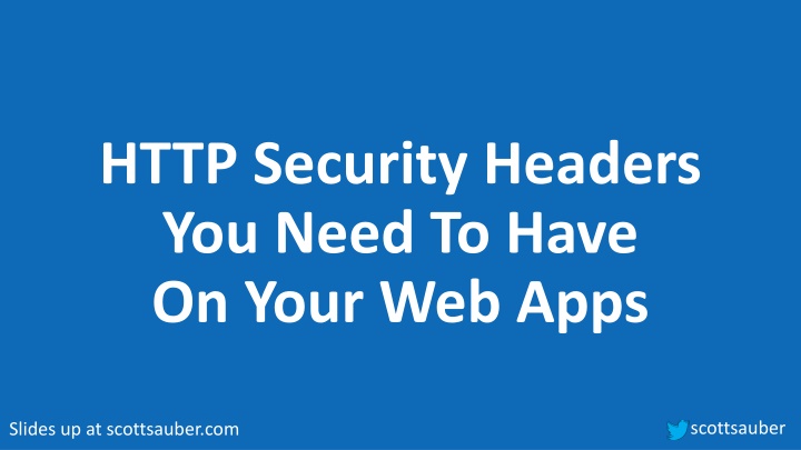 http security headers you need to have on your