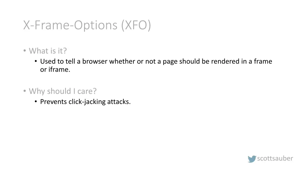 x frame options xfo