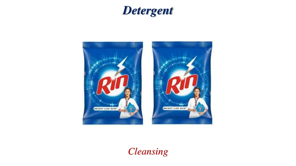 detergent