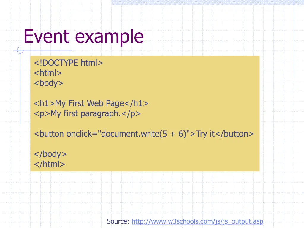 event example