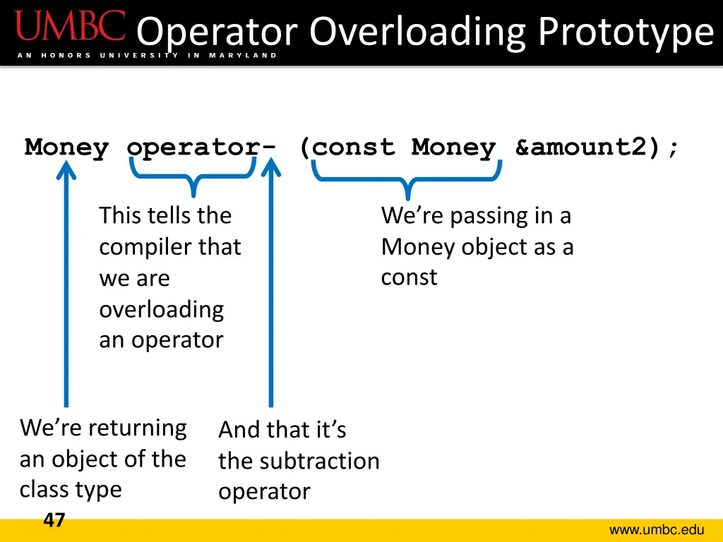 operator overloading prototype 1