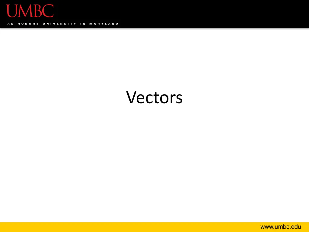 vectors