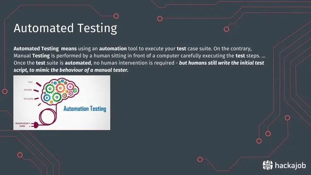 automated testing