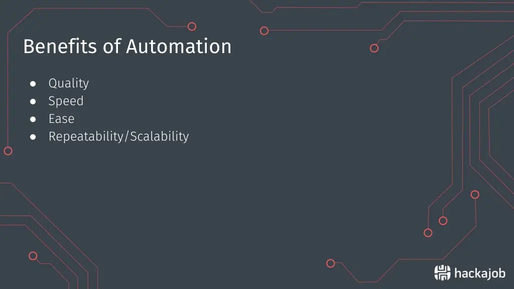 benefits of automation