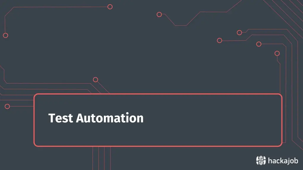 test automation