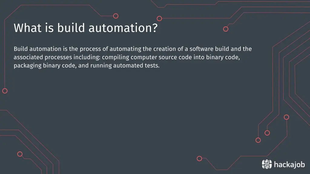 what is build automation